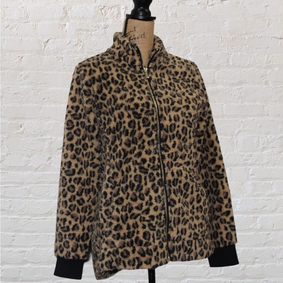 Calvin Klein Animal Print Jacket - Picture 1 of 5